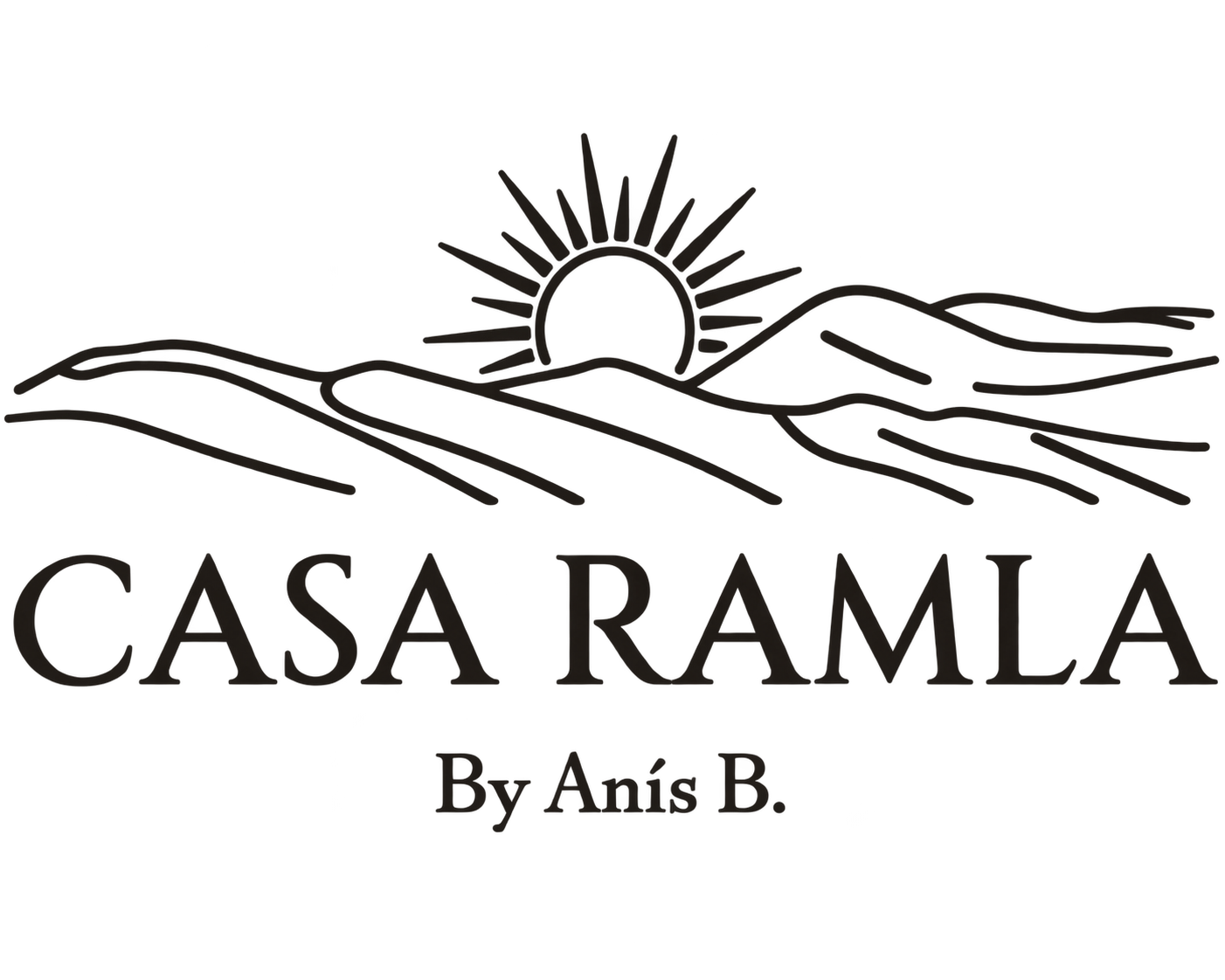 Logo Casa Ramla Transparant (dark brown)